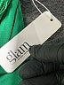 Glam Solid Green Casual Skirt Size L - photo 5