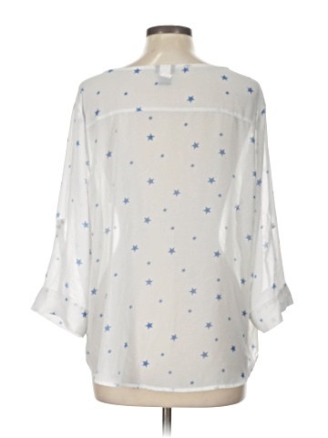 Torrid 3/4 Sleeve Blouse (view 2)