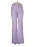 FRAME Purple Linen Pants Size 0 - photo 1