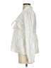 Gap Ivory Long Sleeve Blouse Size S - photo 5