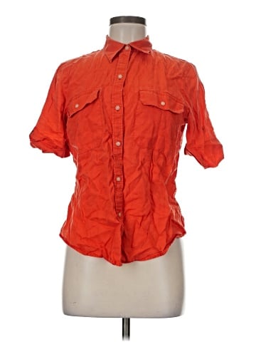 Lauren Jeans Co. Short Sleeve Blouse (view 1)