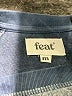 feat Tie-dye Purple Pullover Sweater Size M - photo 7