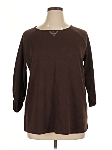 Quacker Factory 3/4 Sleeve Top (view 1)