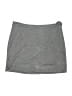 Klassy Network Solid Gray Casual Skirt Size M - photo 1