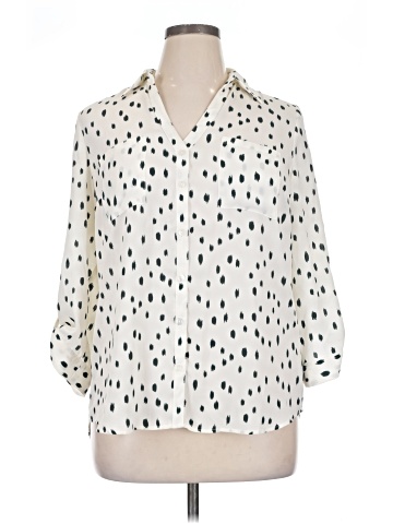 Iz Byer 3/4 Sleeve Blouse (view 1)