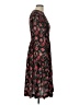 Alcoolique 100% Polyester Floral Black Casual Dress Size 6 - photo 4