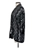 Attention Chevron-herringbone Gray Cardigan Size S - photo 5