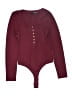 Dress Forum Burgundy Bodysuit Size S - photo 1