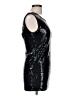I.ner 100% Nylon Black Cocktail Dress Size L - photo 4