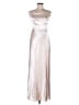 Birdy Grey 100% Polyester Metallic Silver Cocktail Dress Size S - photo 1