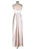 Birdy Grey 100% Polyester Metallic Silver Cocktail Dress Size S - photo 2