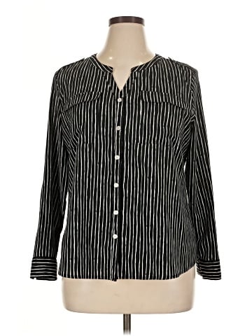 Croft & Barrow Long Sleeve Blouse (view 1)
