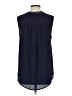Vince Camuto 100% Polyester Blue Sleeveless Blouse Size S - photo 2