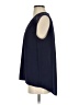 Vince Camuto 100% Polyester Blue Sleeveless Blouse Size S - photo 5