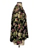 Vince Camuto Floral Black Long Sleeve Blouse Size S - photo 4