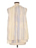 Zac & Rachel 100% Polyester Yellow Sleeveless Blouse Size L - photo 2