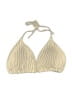 Unbranded Chevron-herringbone Gold Swimsuit Top Size M - photo 1