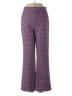 Zara Houndstooth Purple Casual Pants Size S - photo 1