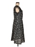Agnes B. 100% Polyester Graphic Black Casual Dress Size EU (FR) 44 / US 12 - photo 4