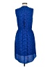 Apt. 9 100% Polyester Blue Casual Dress Size M - photo 2