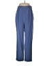 Coldwater Creek 100% Silk Solid Blue Silk Pants Size 12 - photo 1