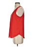 J.Crew 100% Polyester Red Sleeveless Top Size S - photo 5
