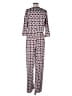 Assorted Brands Print Burgundy Jumpsuit Size M - photo 2