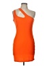 Shein Orange Cocktail Dress Size L - photo 1