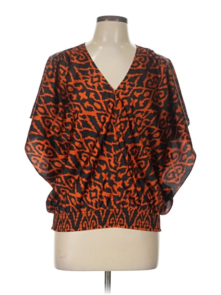 Chico's Kimono In Orange