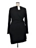 Olrik Solid Black Cocktail Dress Size 2X - photo 2