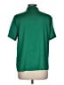Worthington 100% Polyester Green Short Sleeve Blouse Size L - photo 2