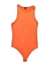Express Solid Orange One Piece Swimsuit Size S - photo 1