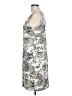 Michael Tyler Graphic Silver Cocktail Dress Size L - photo 5