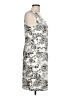 Michael Tyler Graphic Silver Cocktail Dress Size L - photo 4