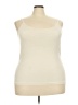 MKM Designs Ivory Yellow Tank Top Size 3X - photo 1