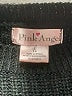 Pink Angel Stars Black Pullover Sweater Size 14 - photo 3