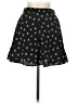 B.O.G Collective Polka Dots Floral Black Casual Skirt Size S - photo 1