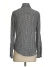MICHAEL Michael Kors Houndstooth Gray Long Sleeve Button-Down Shirt Size S - photo 2