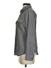 MICHAEL Michael Kors Houndstooth Gray Long Sleeve Button-Down Shirt Size S - photo 5