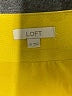 Ann Taylor LOFT Solid Yellow Casual Skirt Size 10 - photo 4