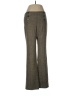 Per Se By Carlisle Tweed Brown Wool Pants Size 4 - photo 1