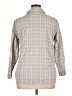 Unbranded Gray Long Sleeve Button-Down Shirt Size XL - photo 2