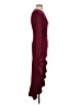 Yozy Burgundy Cocktail Dress Size 4 - photo 4