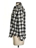 Current/Elliott Plaid Gray Long Sleeve Button-Down Shirt Size XS (0) - photo 5