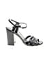 Stuart Weitzman Gray Black Sandals Size 7 - photo 1