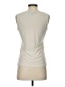 Covington 100% Polyester Ivory Sleeveless Top Size S - photo 2