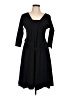 Cotélac Solid Black Casual Dress Size Lg (3) - photo 1