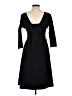 Cotélac Solid Black Casual Dress Size Lg (3) - photo 2