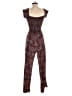 Unbranded Paisley Red Brown Jumpsuit Size S - photo 2