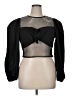 Forever 21 Plus Black 3/4 Sleeve Blouse Size 0X - photo 1